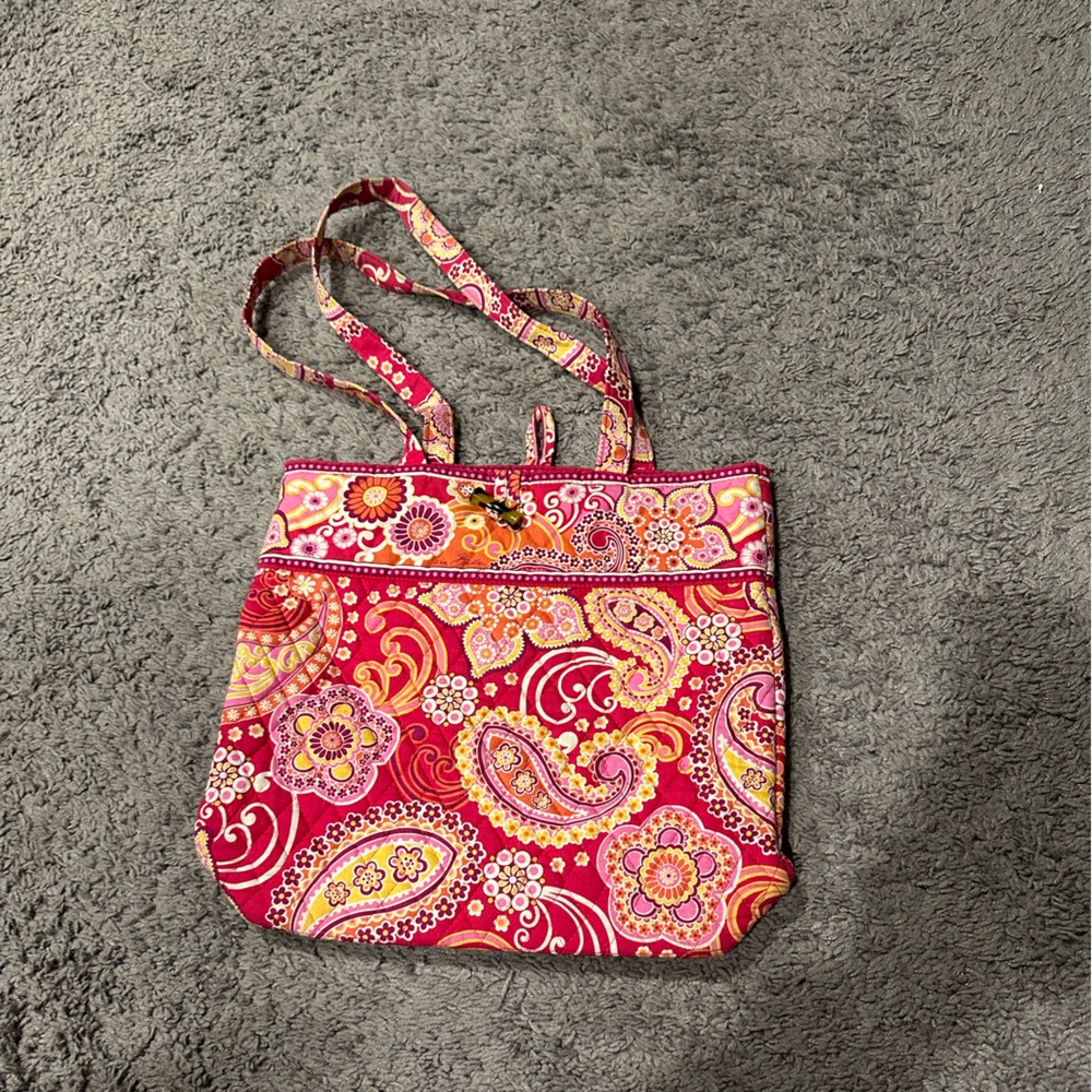 Vibrant Paisley Tote Bag